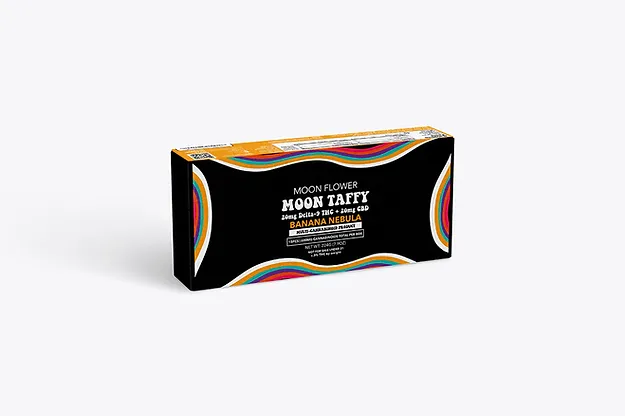Delta 9 Banana Moon Taffy 20mg - Moon Flower