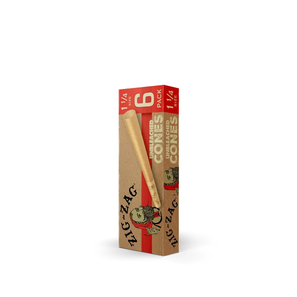 Zig Zag Cones 6pk 1 1/4 size