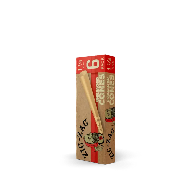 Zig Zag Cones 6pk 1 1/4 size