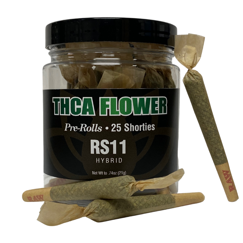THCa Shorties Jar RS-11 25ct - Choice Extractions