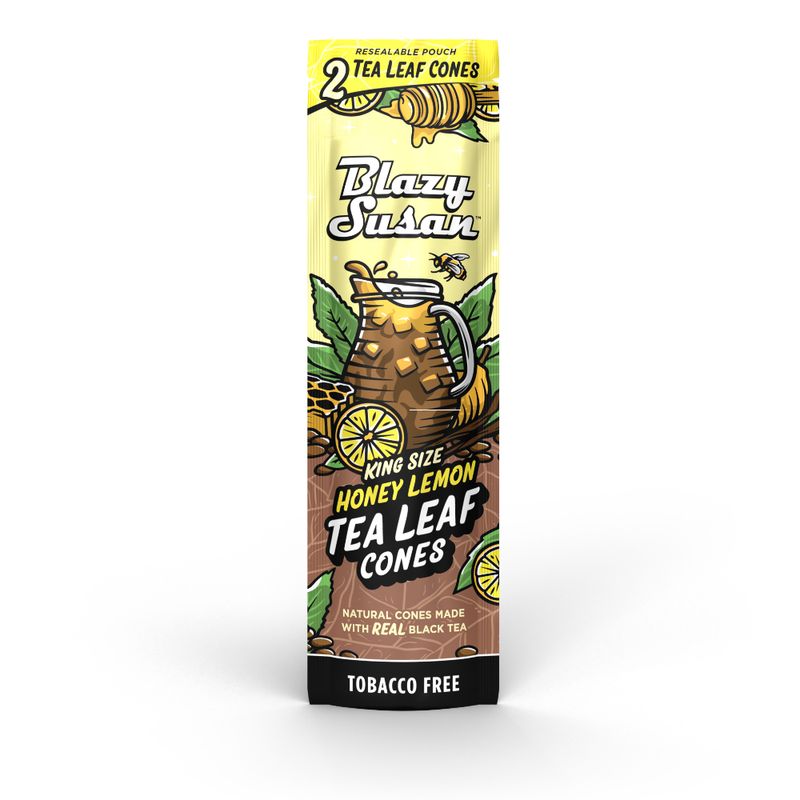 Blazy Susan Honey Lemon Tea Leaf King Cones