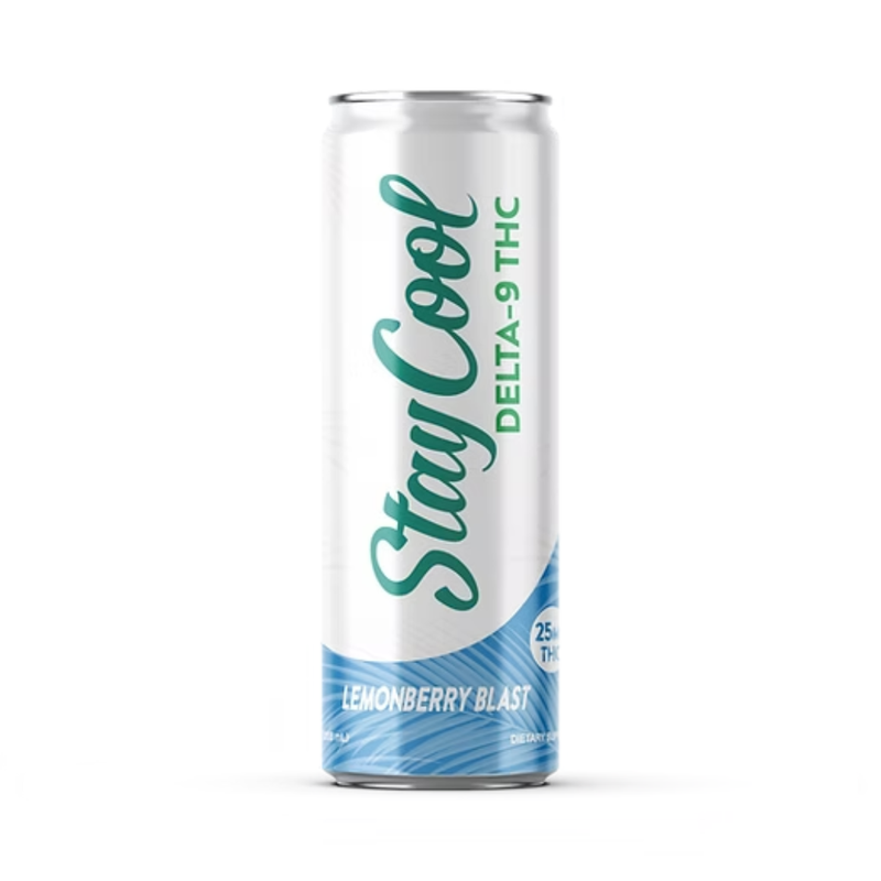Delta 9 Lemonberry Blast 25mg Seltzer | Stay Cool