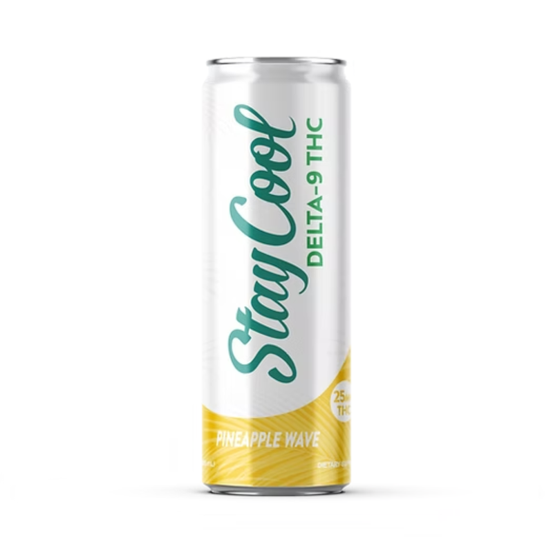 Delta 9 Pineapple Wave 25mg Seltzer | Stay Cool