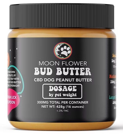 CBD Pet Bud Butter ONE SIZE- Moonflower 