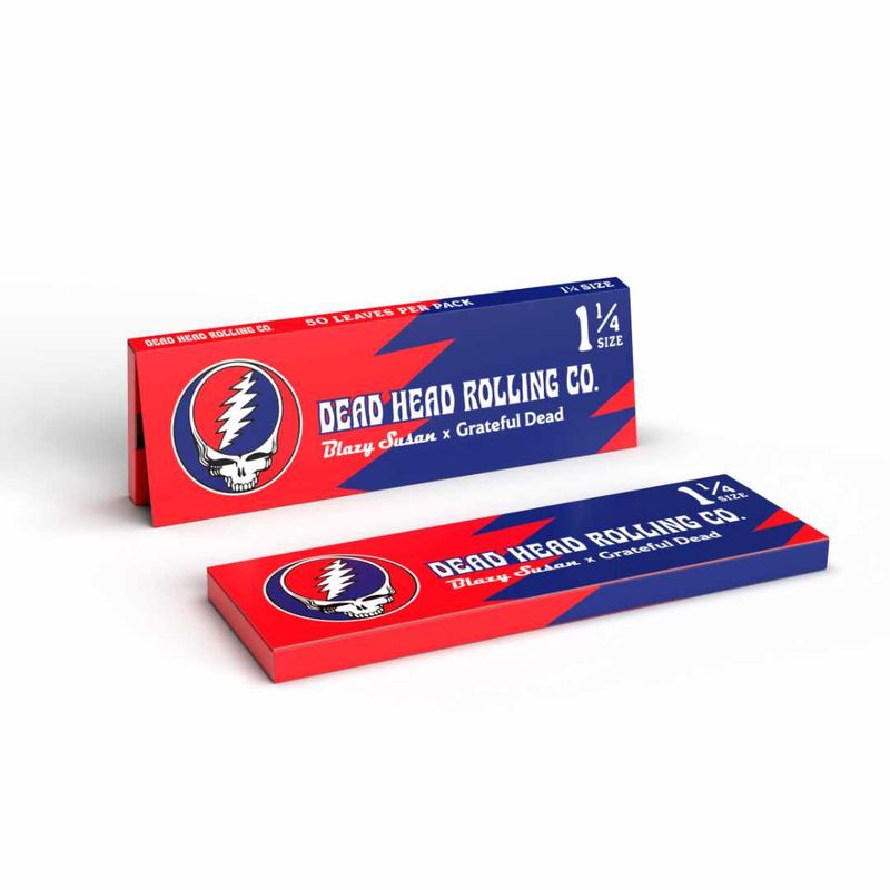 Dead Head 1 1/4 Rolling Papers - Blazy Suzan