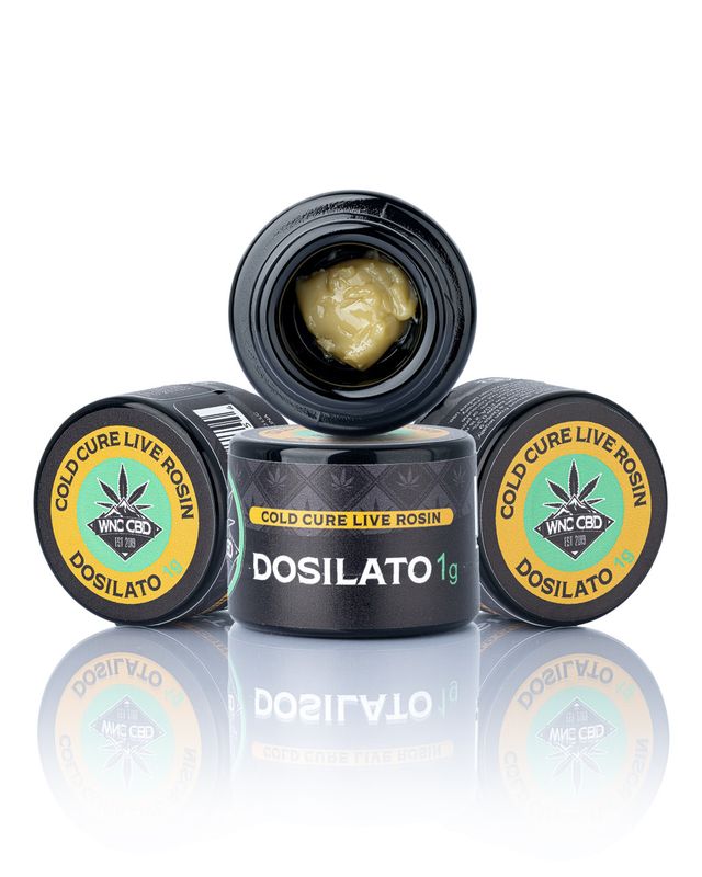 THCa Dosilato Cold Cure Live Rosin 1g | WNC