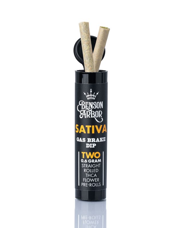 THCa Gas Brake Dip Preroll 2pk | WNC