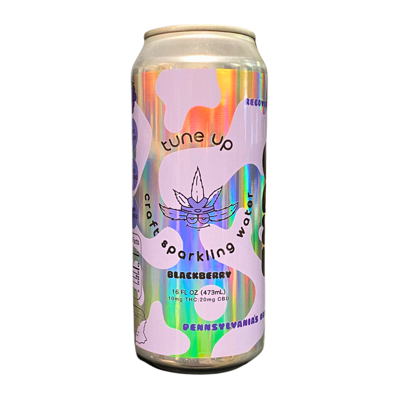 Delta 9 Blackberry Sparkling Water 10mg | Endo