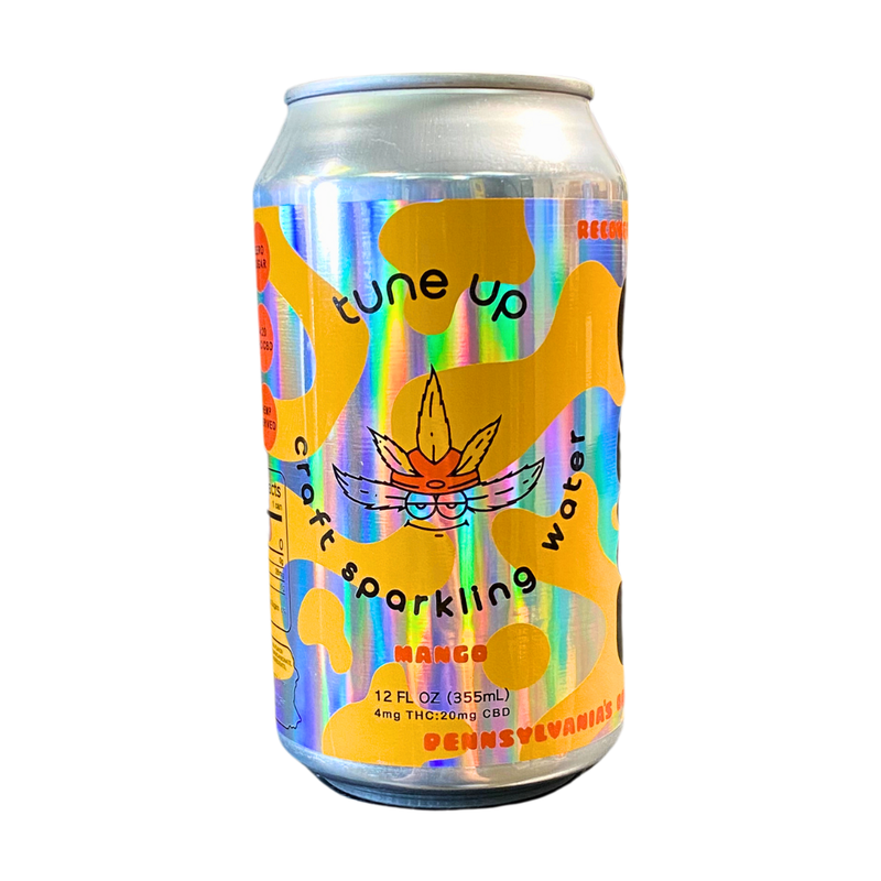 Delta 9 Mango Sparkling Water 4mg | Endo
