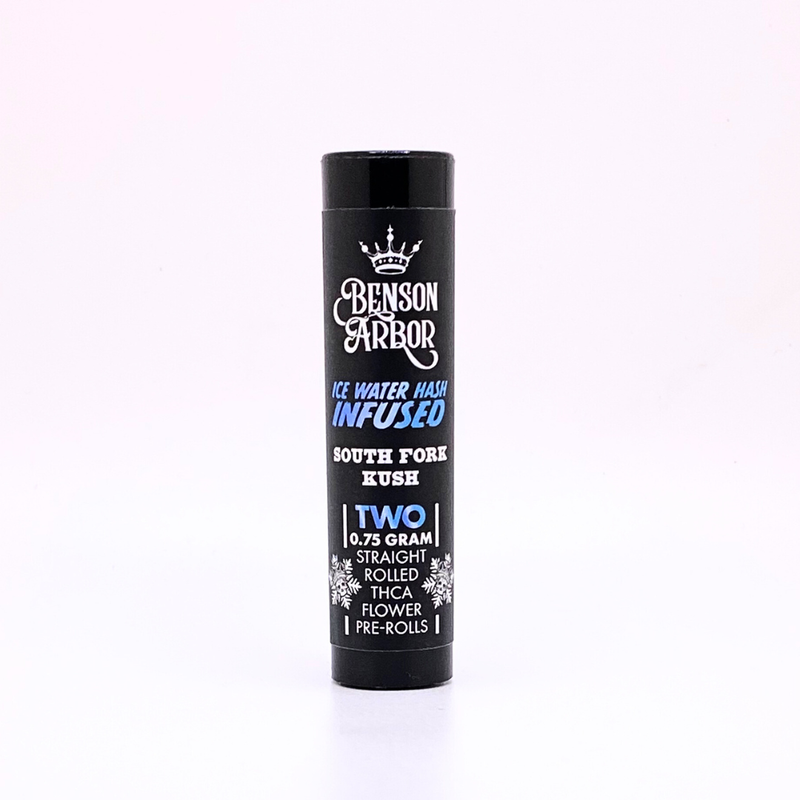 THCa South Fork Kush Hash Infused Preroll 2pk | WNC