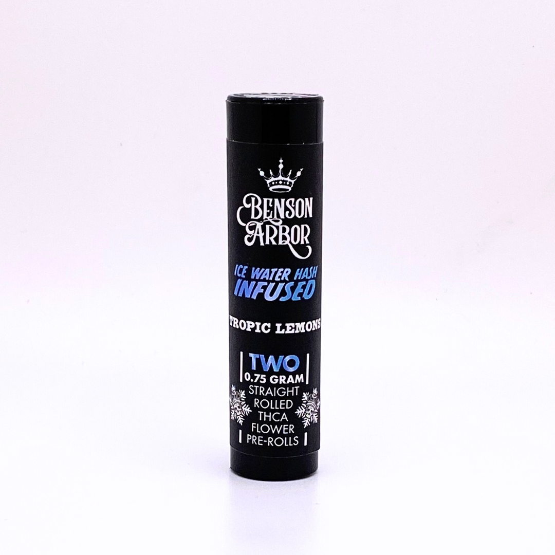 THCa Tropic Lemons Hash Infused Preroll 2pk | WNC