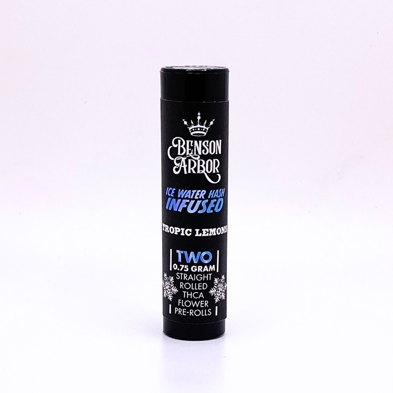 THCa Tropic Lemons Hash Infused Preroll 2pk | WNC