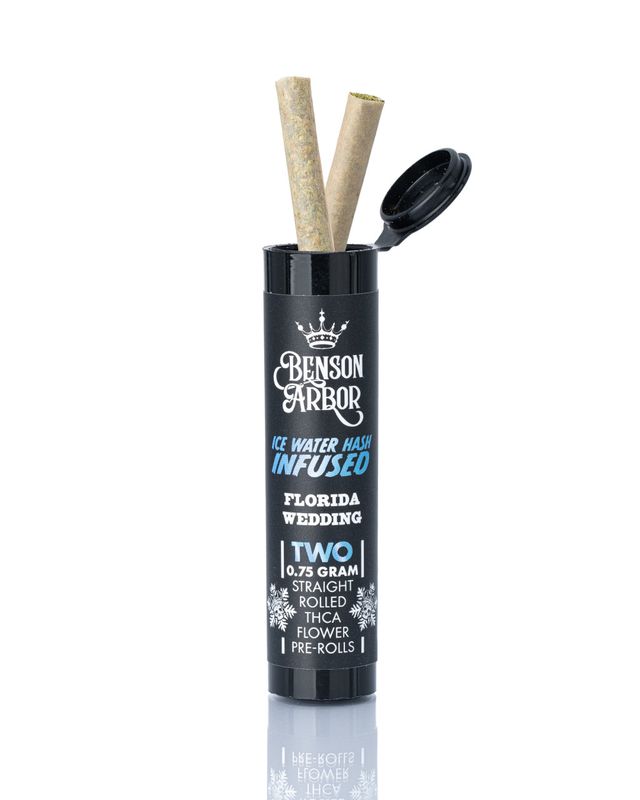 THCa Florida Wedding Hash Infused Preroll 2pk | WNC