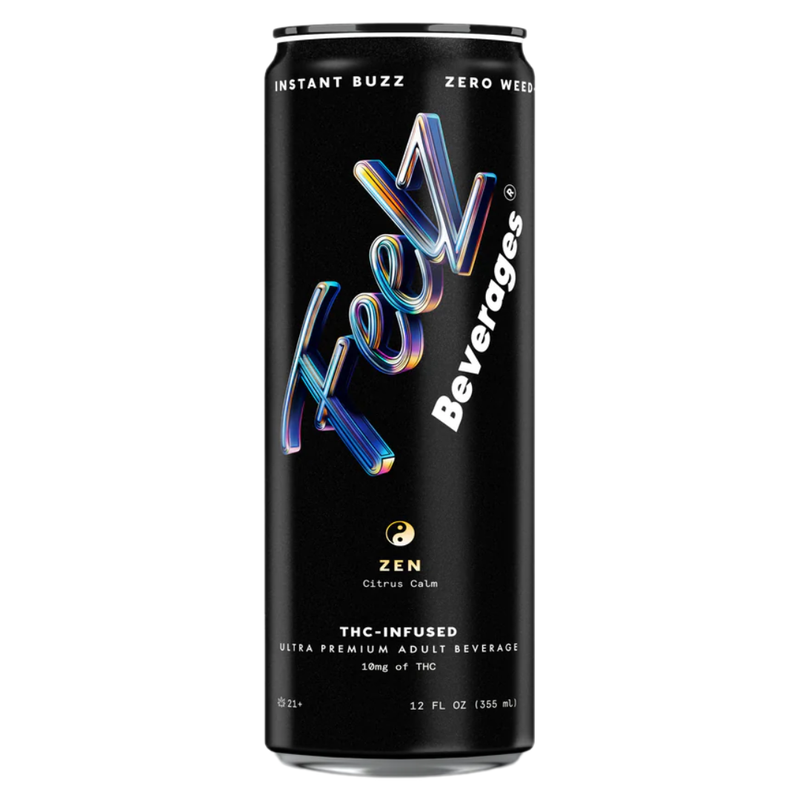 Zen Sparkling Mocktail 10mg THC | Feelz