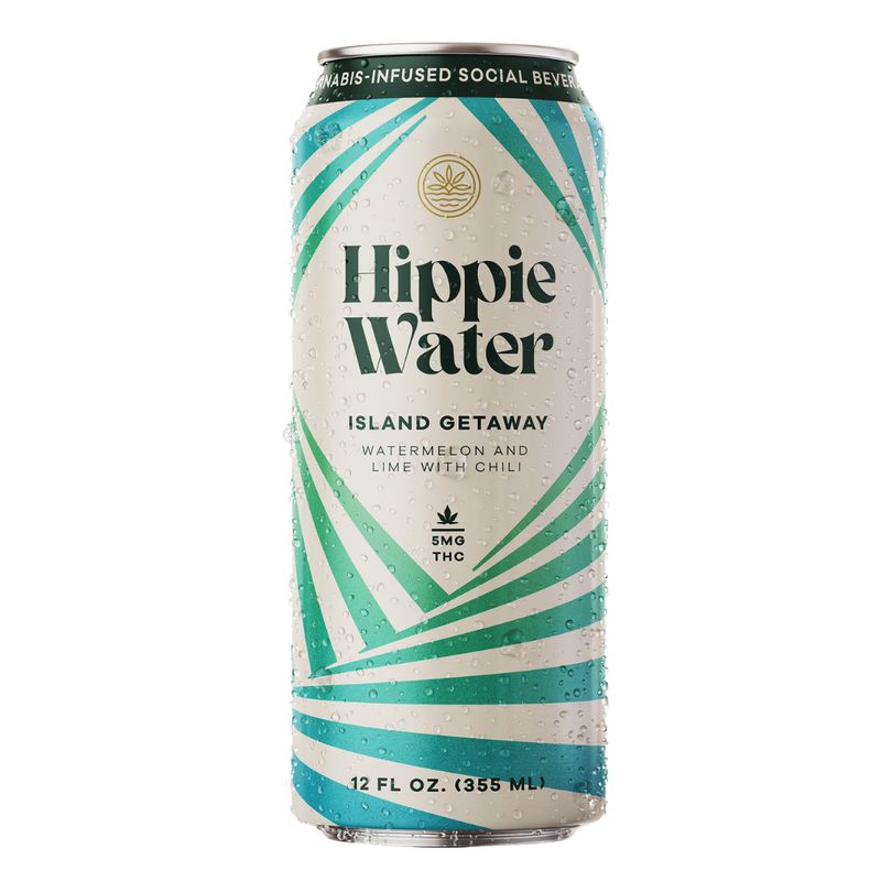Island Getaway Sparkling Water 5mg | Hippie Water