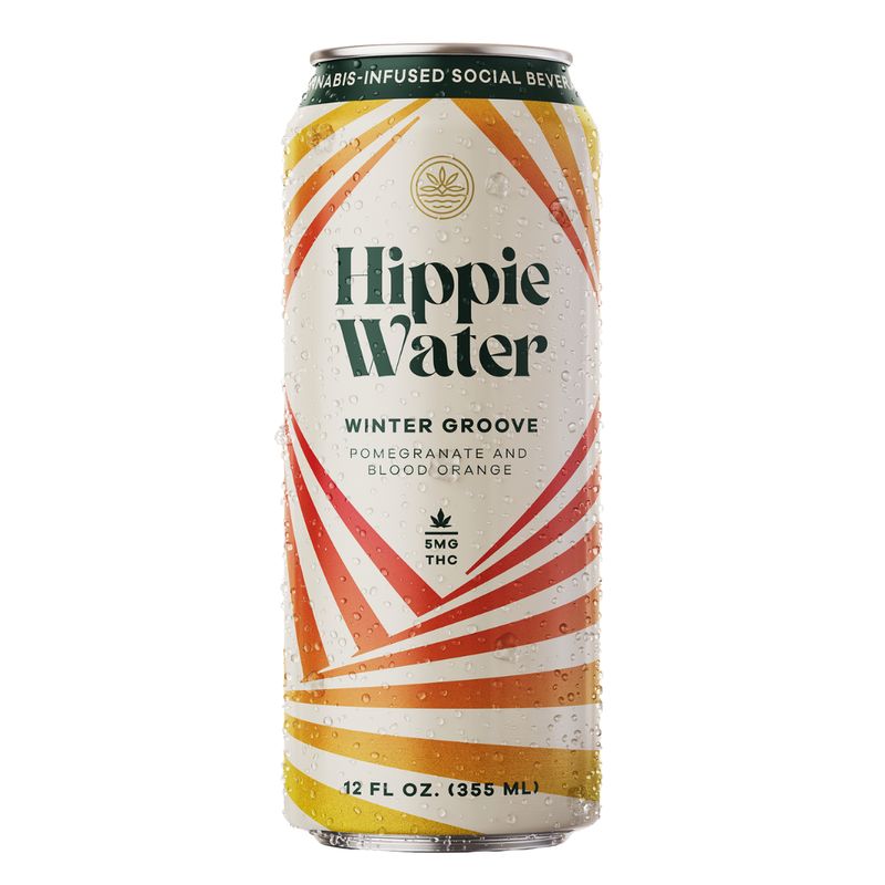 Winter Groove Sparkling Water 5mg | Hippie Water