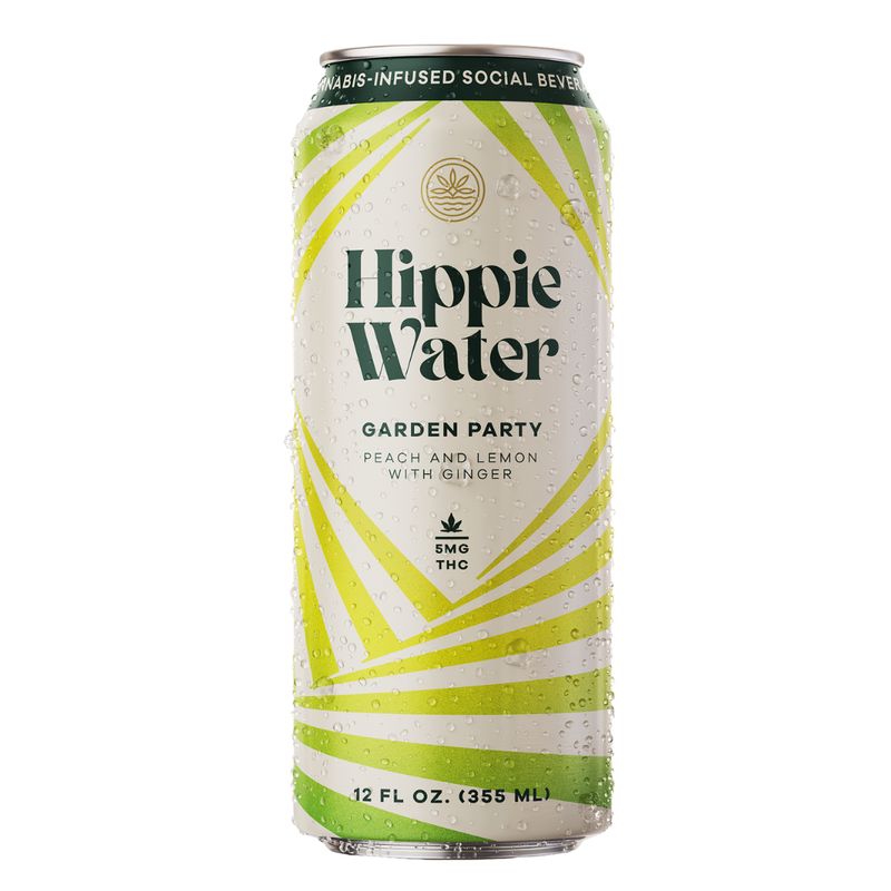 Garden Party Sparkling Water 5mg | Hippie Water