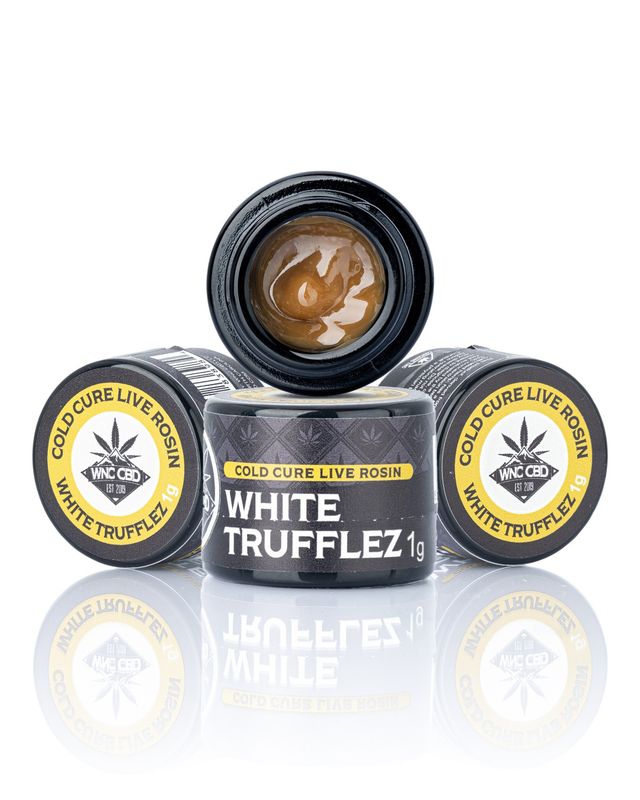 THCa White Trufflez Cold Cure Live Rosin 1g | WNC