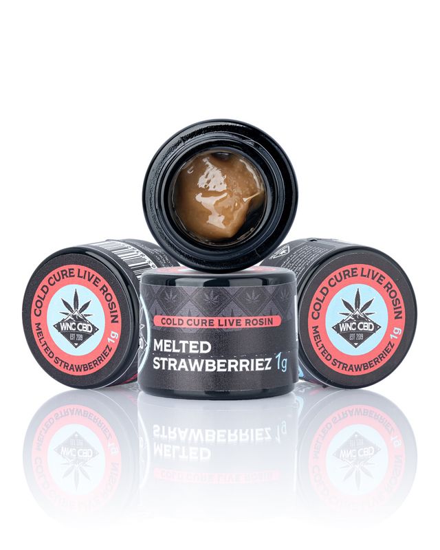 THCa Melted Strawberries Cold Cure Live Rosin 1g | WNC