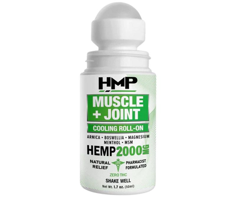 CBD Muscle & Joint Cooling Roll-On 2000mg | HMP