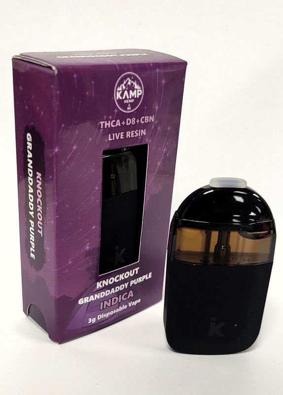 THCa GDP KNOCKOUT 3g Dispo - KAMP