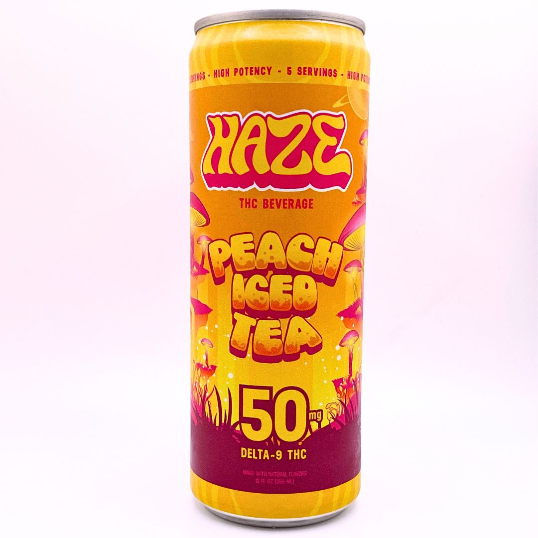Peach Iced Tea 50mg THC | Haze