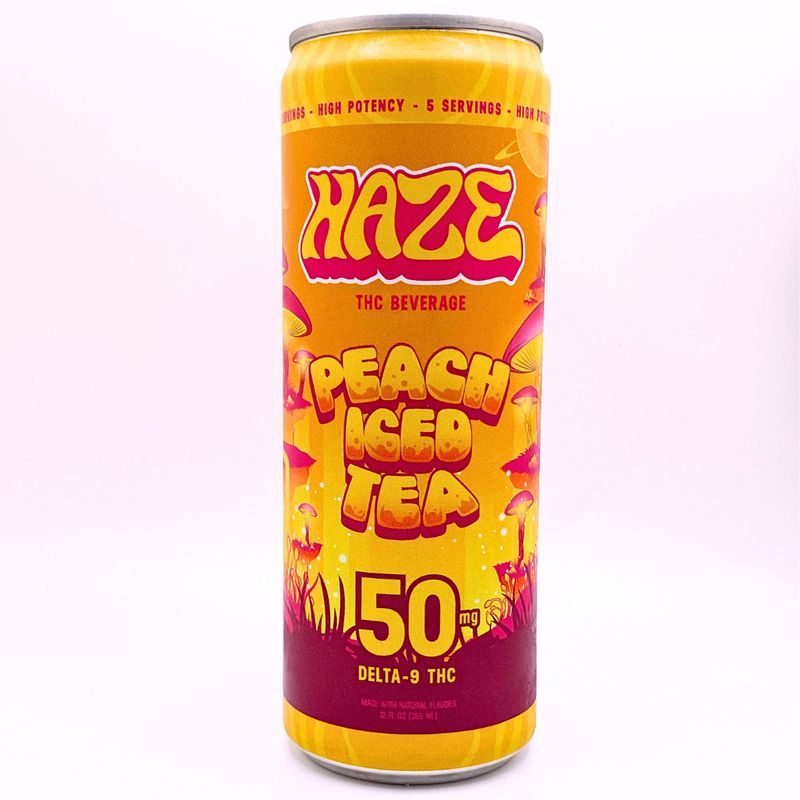 Peach Iced Tea 50mg THC | Haze