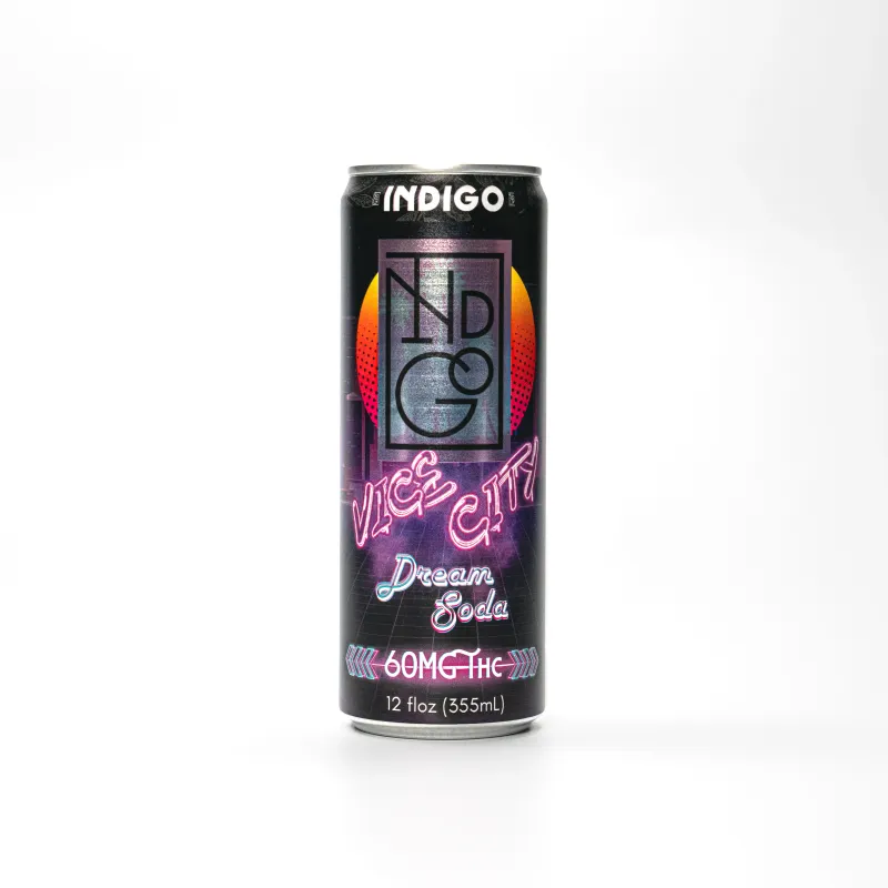 Vice City Dream Soda 60mg THC | Indigo