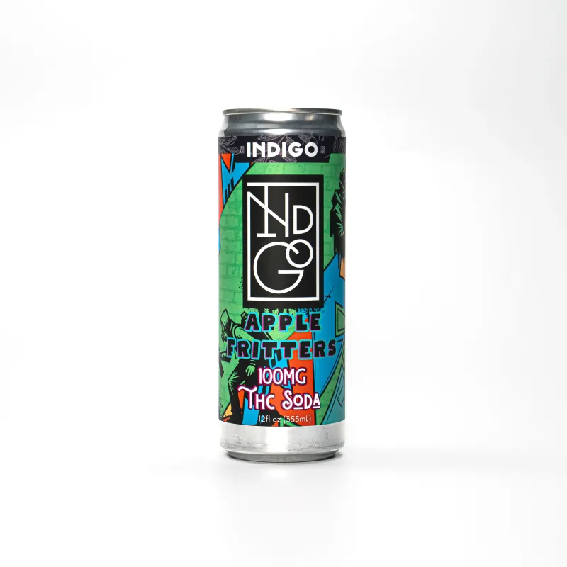 Apple Fritter Soda 100mg THC | Indigo