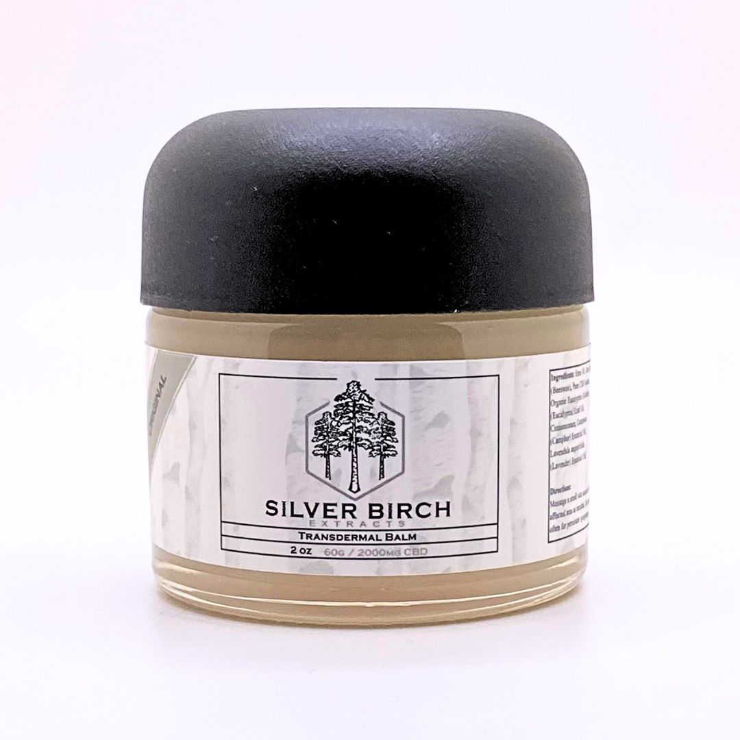 Transdermal Balm 2oz 2000mg - Silver Birch