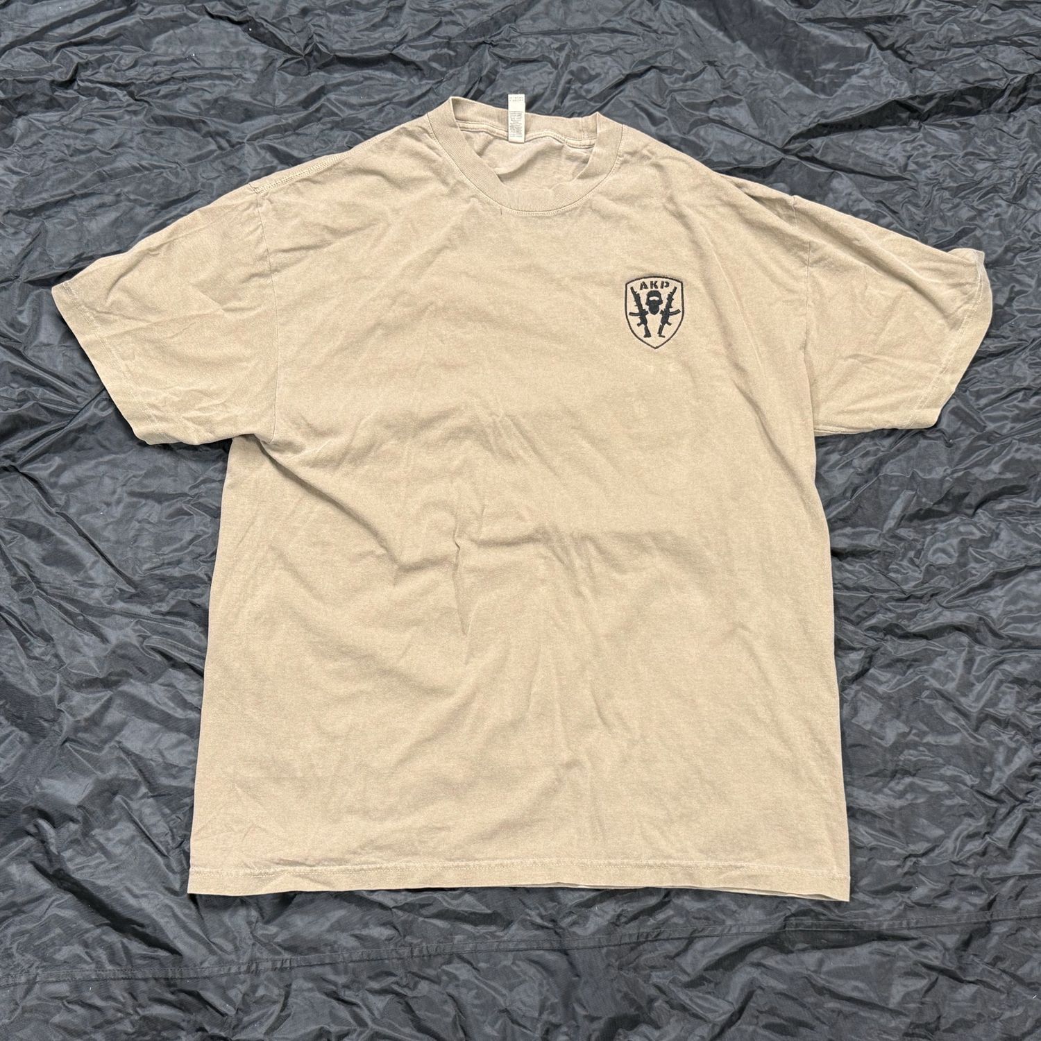 Tan G3 Embroidered T-Shirt (XL)