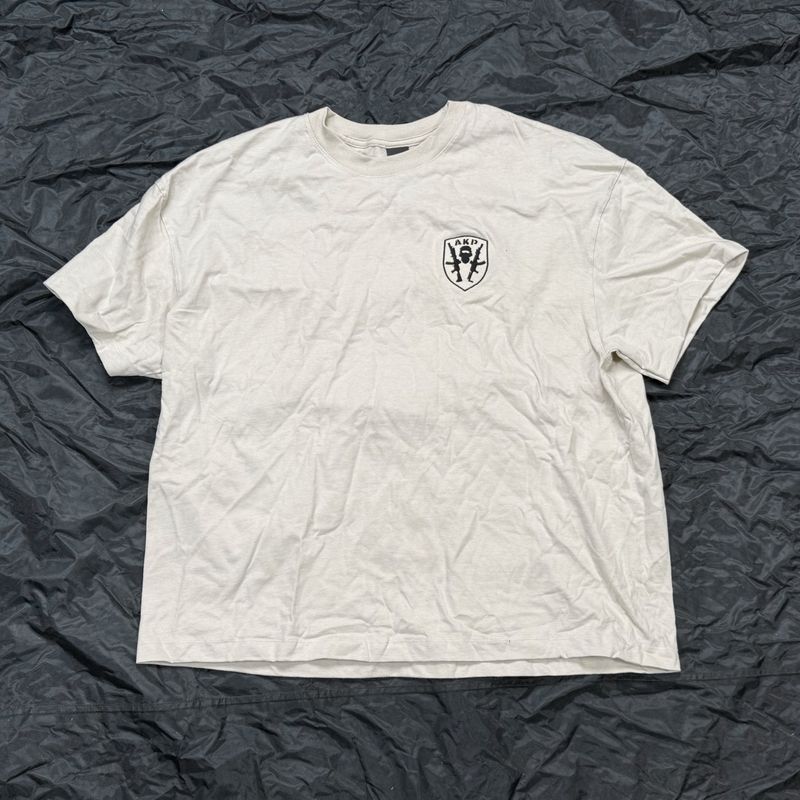 Tan G3 Embroidered T-Shirt (L)