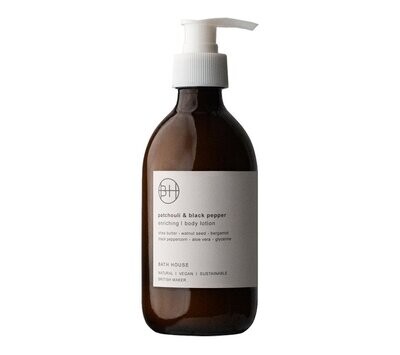 Bath House Body Lotion in Patchouli & Black Pepper