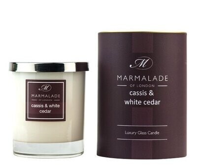 MARMALADE OF LONDON Pacific Orchid & Sea Salt Large Glass Candle