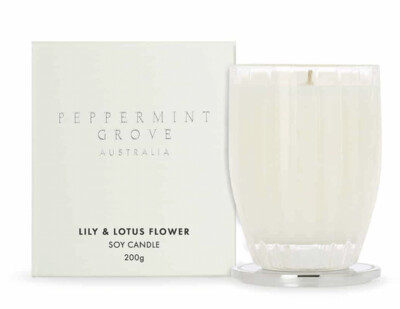 PEPPERMINT GROVE Candle 370g – Black Orchid & Ginger