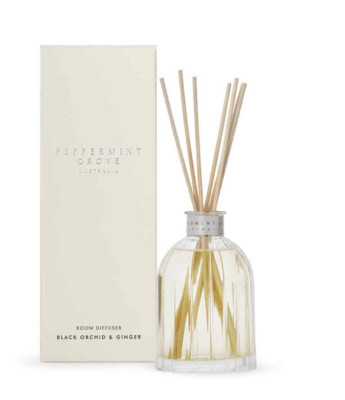PEPPERMINT GROVE Diffuser 200ml – Black Orchid & Ginger