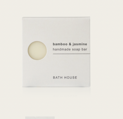 Bath House Bamboo & Jasmine Soap Bar