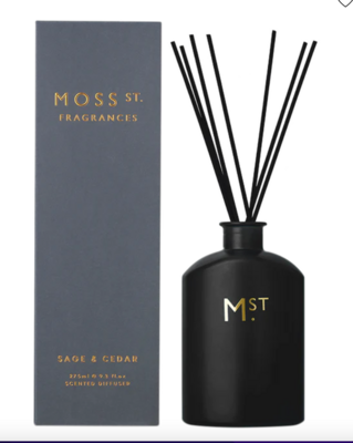 MOSS ST FRAGRANCE Sage & Cedar Fragrance Diffuser 100ml