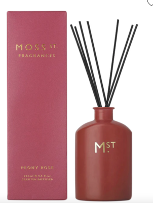 Moss St Peony Rose Fragrance Diffuser 275ml