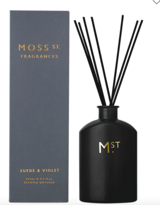 Moss St Suede & Violet Fragrance Diffuser 275ml