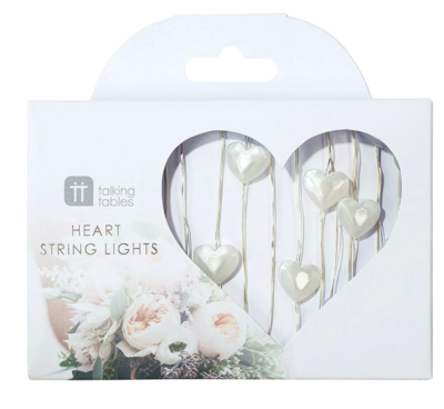 Modern Romance Heart String Lights