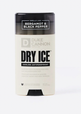 DUKE CANNON DRY ICE COOLING ANTIPERSPIRANT + DEODORANT (BERGAMOT & BLACK PEPPER)