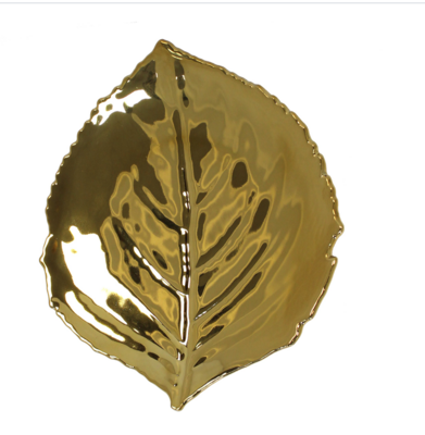 Riviera Golden Hydrangea Leaf 22cm
