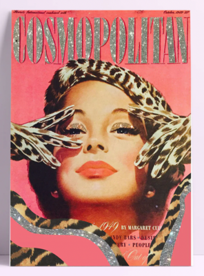 Cosmopolitan Oct 1949 Magazine Cover Wall Print