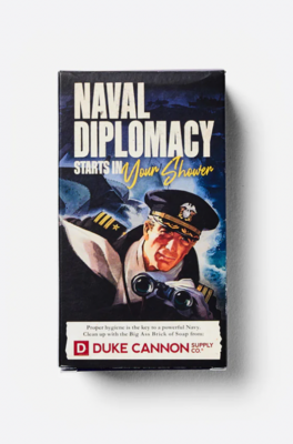 DUKE CANNON LIMITED EDITION WWII-ERA BIG ASS BRICK OF SOAP - NAVAL DIPLOMACY