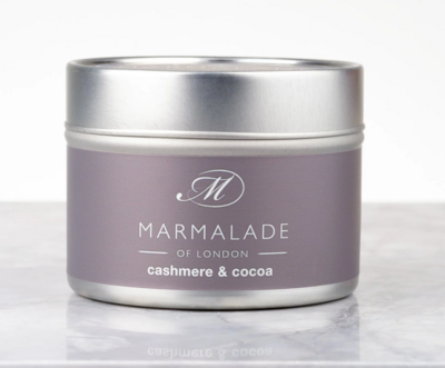 Marmalade of London Cashmere & Cocoa Small Tin Candle
