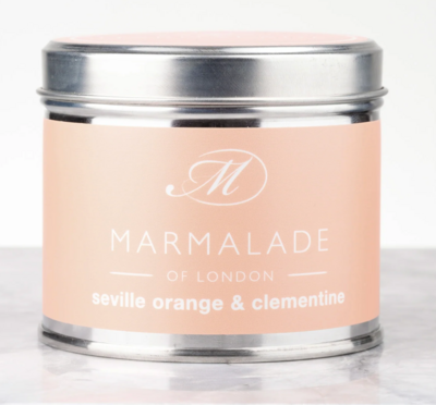 Marmalade of London Seville Orange & Clementine Medium Tin Candle