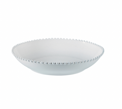 Pearl White Pasta/serving Bowl 34cm
