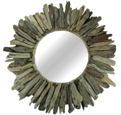 Driftwood Sunburst Mirror