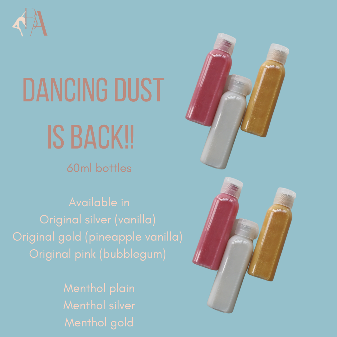 (On hand, ready to ship ) Dancing Dust Pole Grip Aid and Antiperspirant